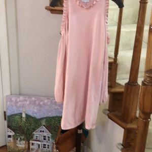 Milly knit off shoulder dress